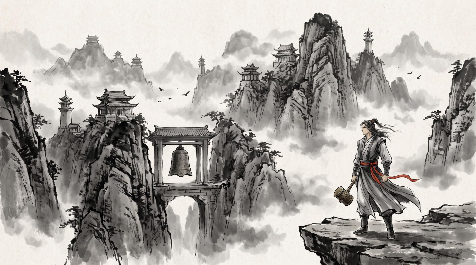 Illustration: The Nine-Palace Pavilions and the Covenant of Yielding
