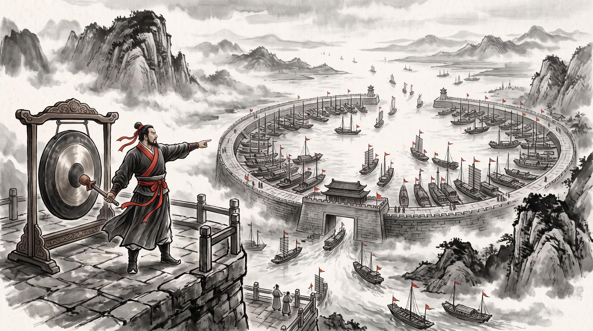 Illustration: The Prime Ring Wharf and the Permuted Tallies