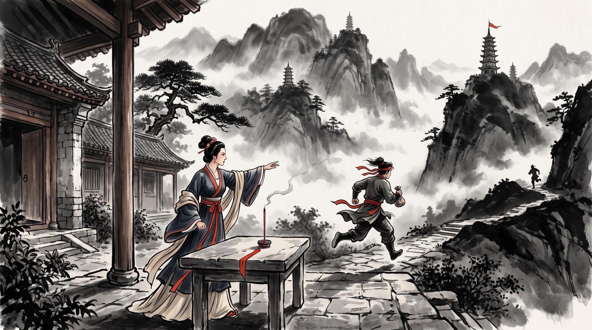 Illustration: The Second Messenger