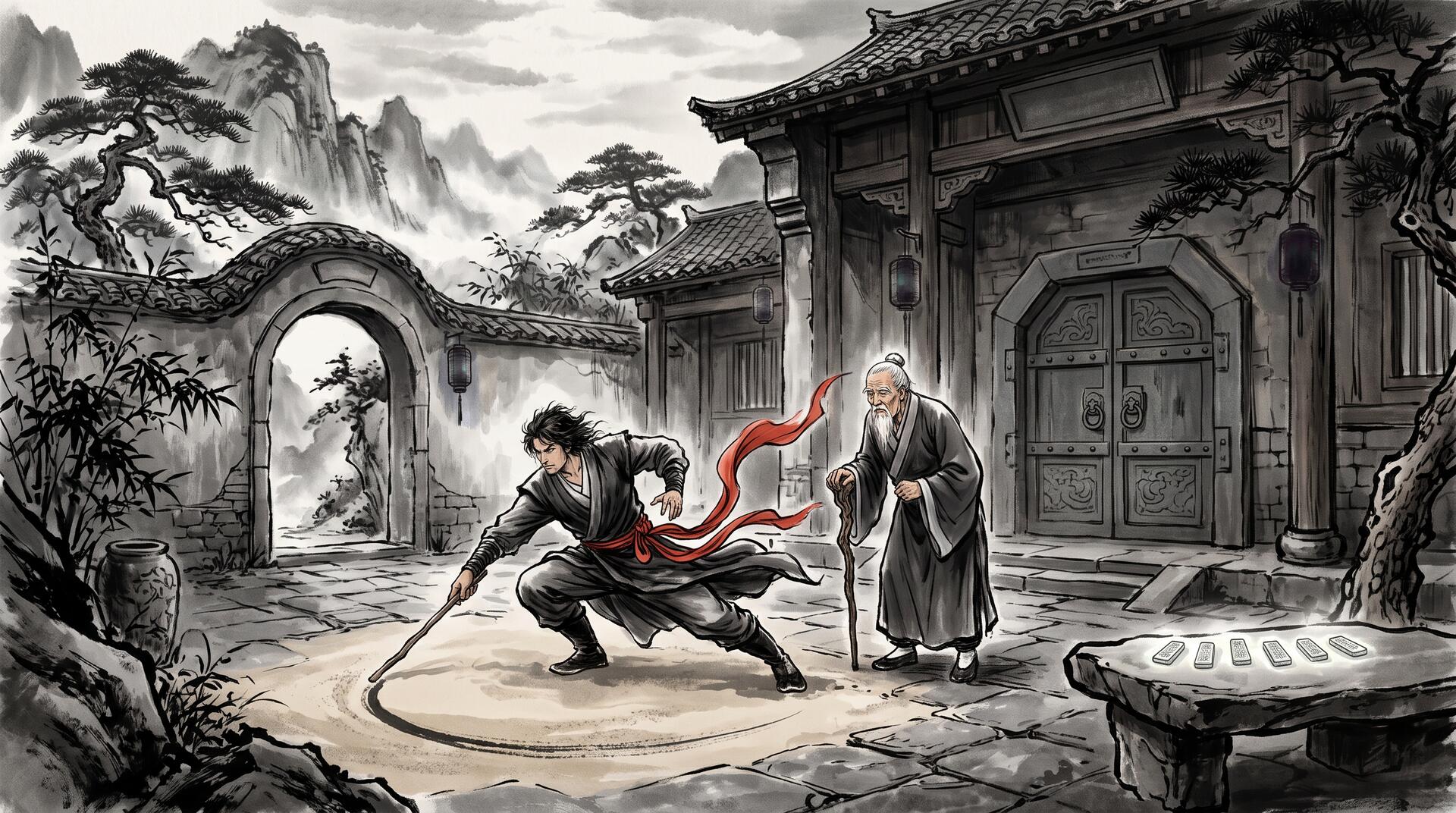 Illustration: Three Jade Tallies