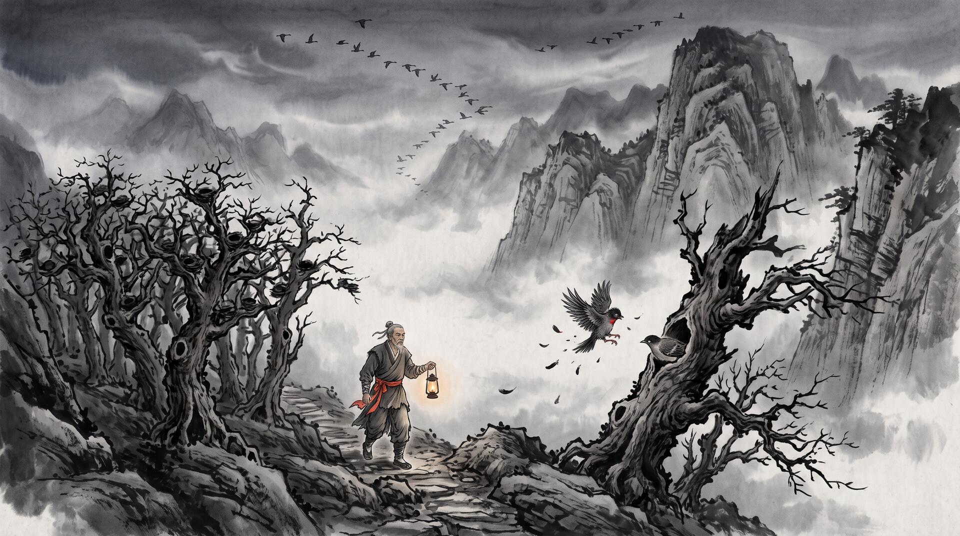 Illustration: The Valley of Two Nests