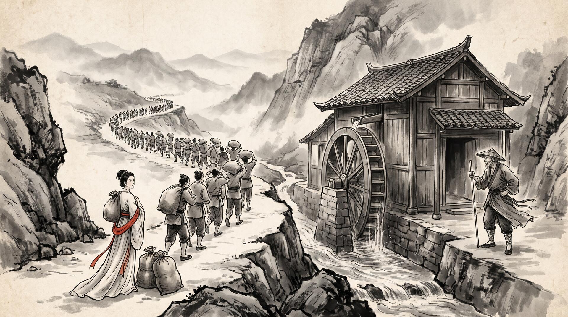 Illustration: The Mill With Two Tempers